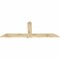 Ekena Millwork Eugene Rough Sawn Timber Gable Bracket, Douglas Fir, 84"W x 31"H x 2"D x 6"F, 9/12 Pitch GBW084X31X0206EUG00RDF - alternate 5